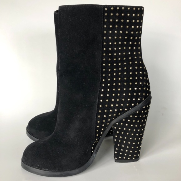 Colin Stuart Studded Ankle Boots - Picture 2 of 6